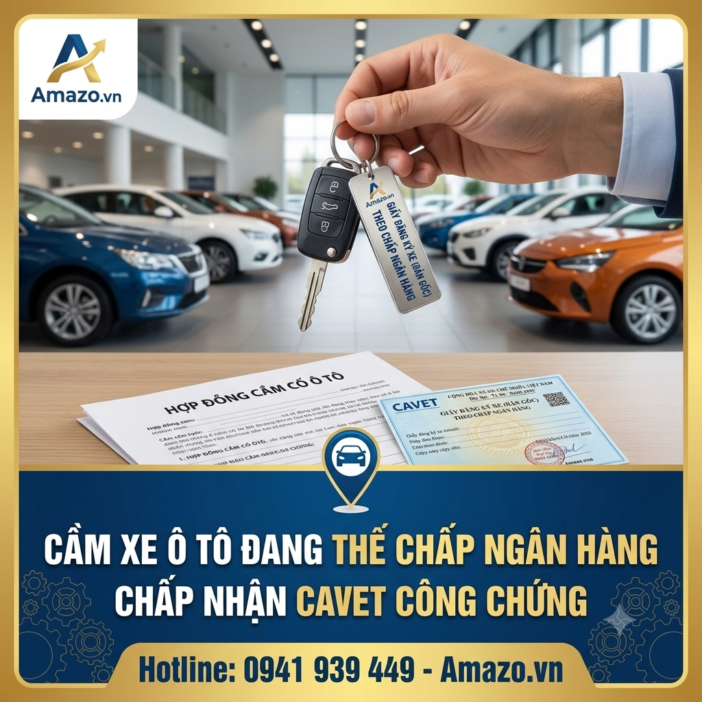 Cầm Xe Ô Tô Đang Thế Chấp Ngân Hàng – Tư Vấn Hồ Sơ, Phương Án Tài Chính